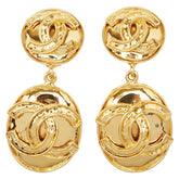 シャネル ココマーク イヤリング ゴールド メッキ レディース CHANEL 【中古】